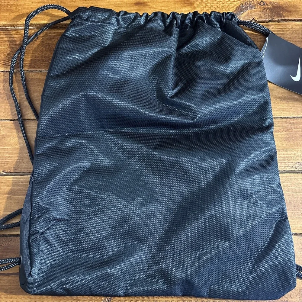 Nike Drawstring Bag Black Lakeland‎ Fitness Golf Founders Club Woodruff, WI NEW